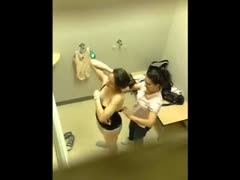 I was drawn to a curvaceous woman in the changing room.